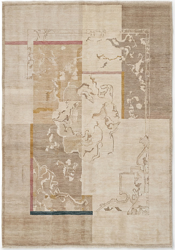 Parchment Layers Handcrafted Rug