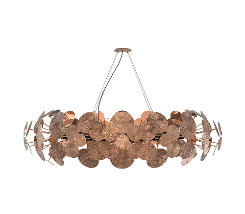 Gravity Copper Chandelier