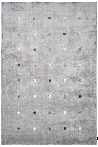 Punti Grey Mix Designer Handmade Rug