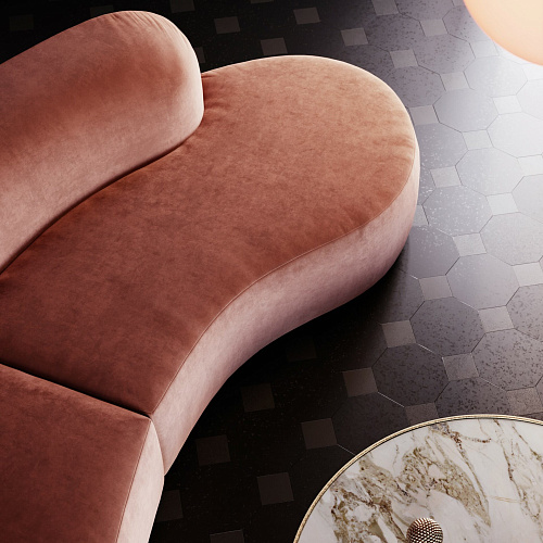 Bolla Curved Sofa