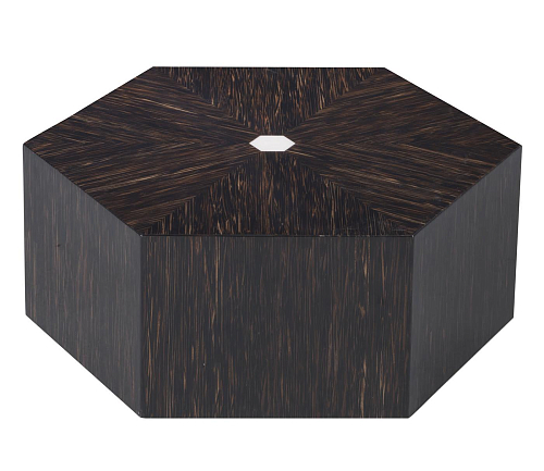 Hexagonal Black Coffee Table