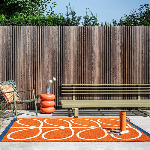 Orange Outdoor Rug