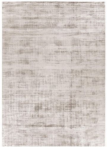 Gray Pearl Silk Rug