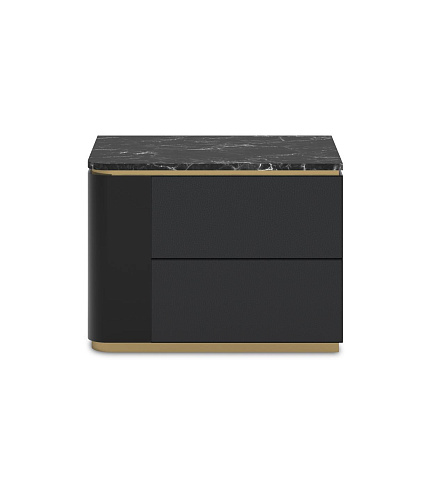 Theo Marble-Top Nightstand