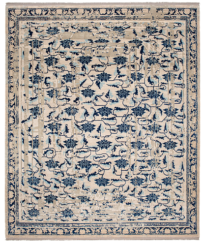 Lotus Frame Rug