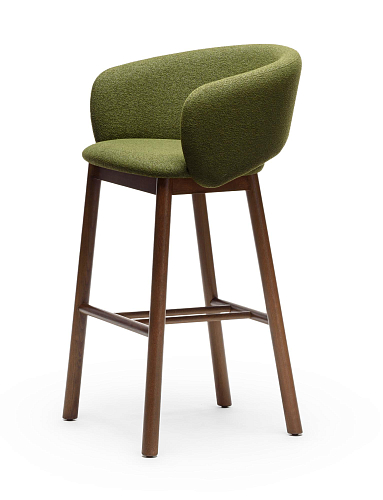 Bel SG-75 Green Walnut Bar Stool