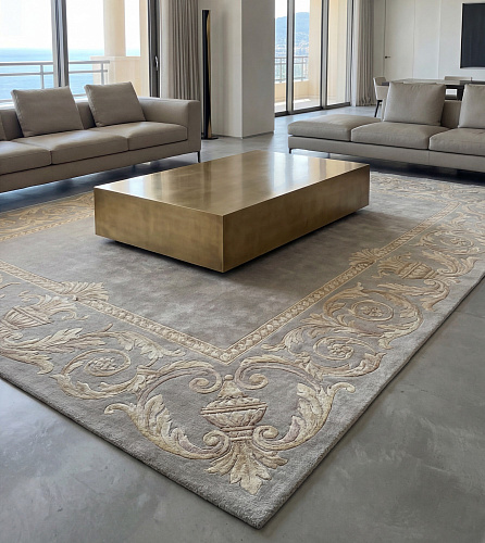 Classic Border Handcrafted Rug