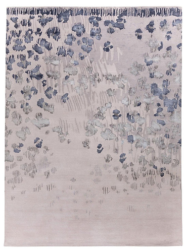 Hand-Knotted Abstract Rug