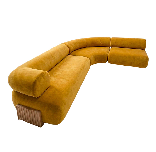 Carmel Wood Modular Sofa