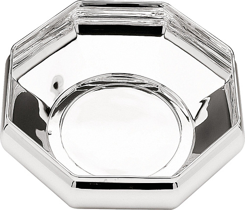 Octagonal Silver-Plated Bowl