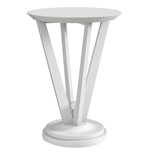 Round Wooden Side Table