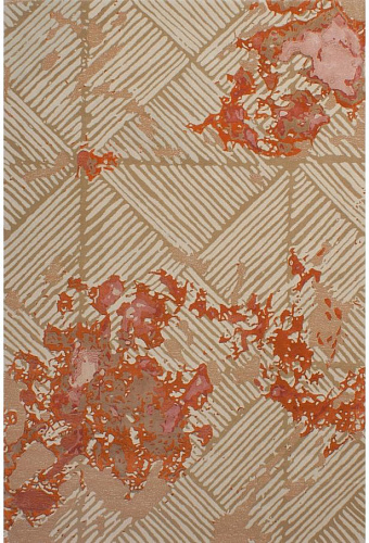 Wool / Viscose Hand-Tufted Abstract Rug
