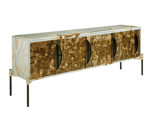 East Ovest Marble Top Sideboard