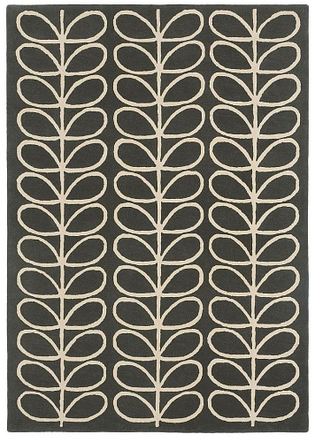 Leaves Handwoven Grey & Beige Rug