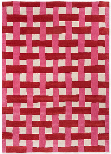 Coral Rose Weave Rug