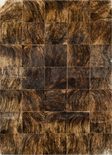 Allexandroupolis Brown Cowhide Rug