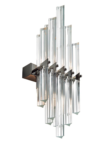 Vela Dark Nickel Triedro Wall Sconce