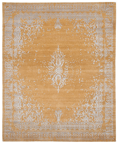 Orange Ferrara Hand-knotted Rug