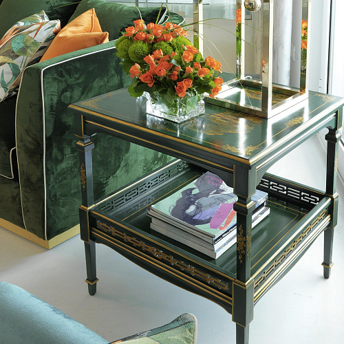 Green Side Table
