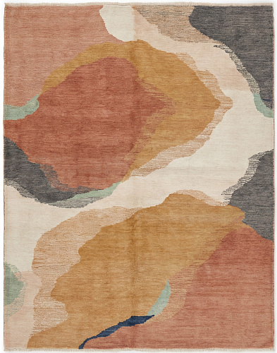 Earth Layers Handcrafted Rug