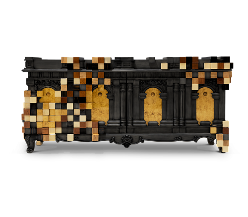 Trafalgar Black Sideboard