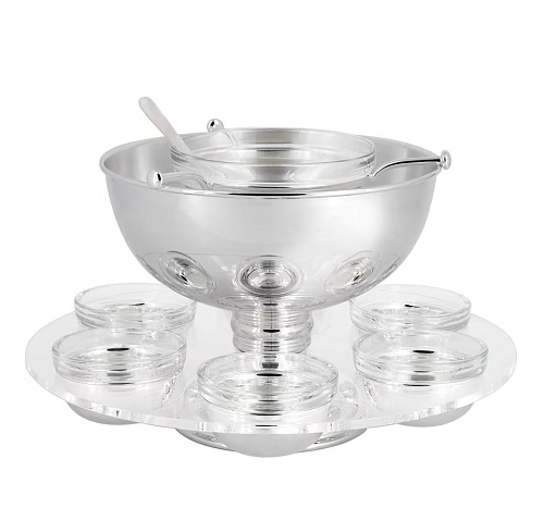 Silver Caviar Set
