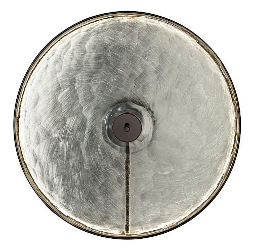 Black Nickel LED Crystal Wall & Ceiling Lamp