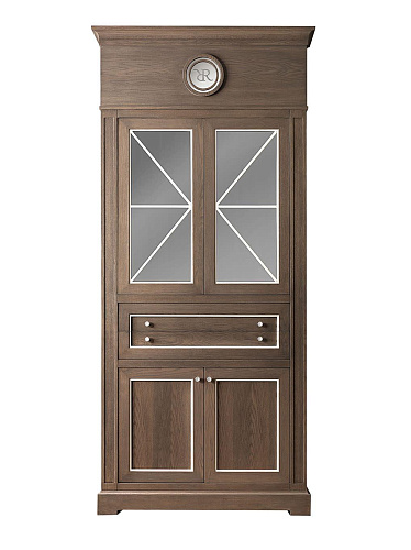 Two-Door Wardrobe in Natural Oak