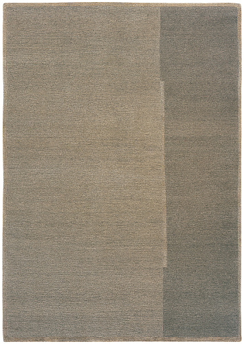 Hand-Woven Sanchir Grey Rug