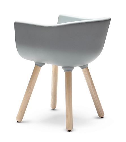 Tulip S Gray Chair