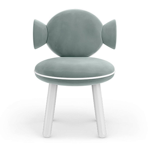 Lollipop Blue Puff Chair