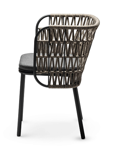 Jujube SP-Int Black & Beige Outdoor Chair