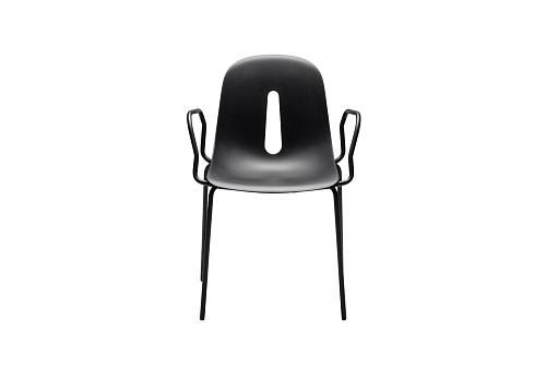 Gotham P Black Chair (2-Piece Set)