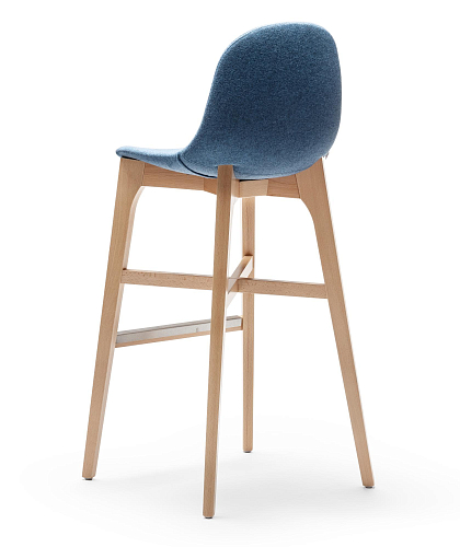 Gotham WS SG-80 Blue Bar Stool