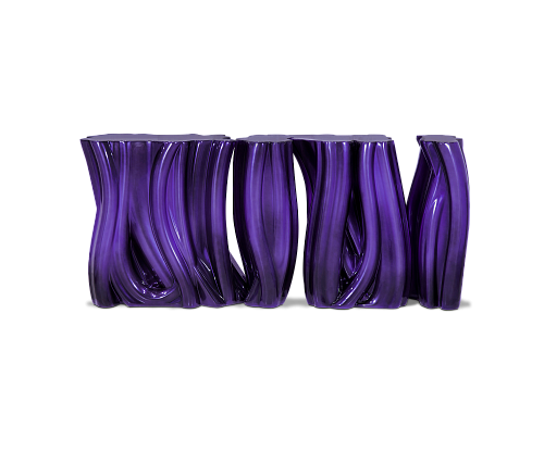 Monochrome Purple Premium Sideboard
