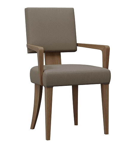 Upholstered Chair with Wooden Frame
