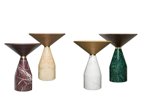 Cino White Small Marble Table