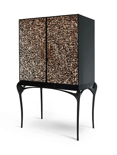 Allure Folie Feather Bar Cabinet