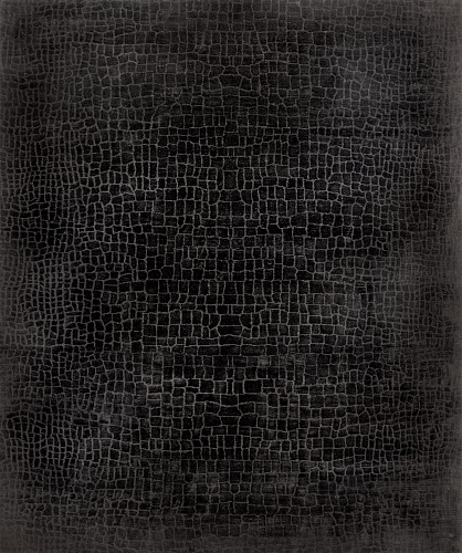 Tutankhamon Black Handknotted Rug