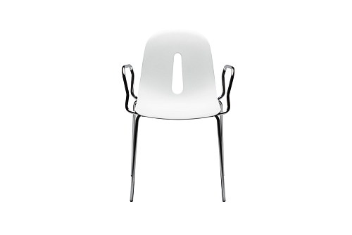 Gotham P Black & White Chair (2-Piece Set)
