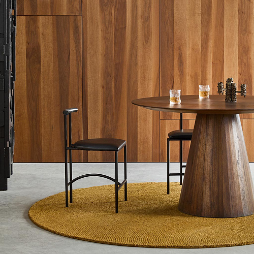 Decor Ochre Round Rug