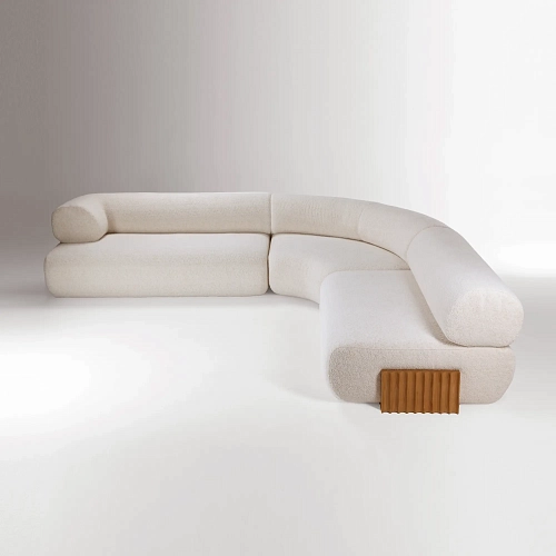 Carmel Wood Modular Sofa