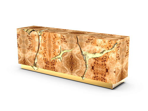 Fissure Poplar Sideboard