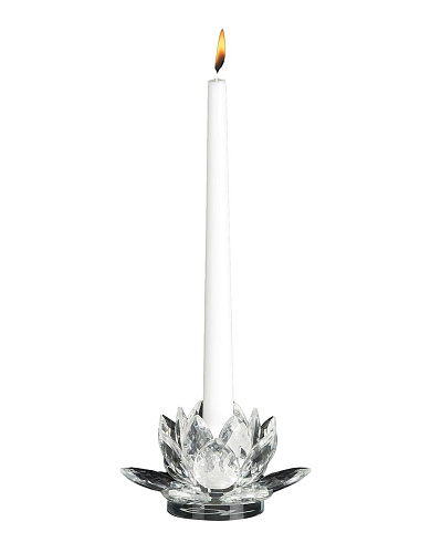 Lotus Crystal Candle Holder