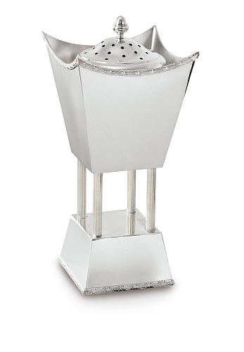 Royal Silver Incense Burner