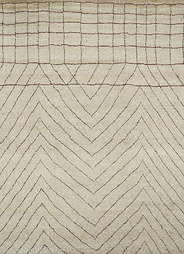 Berber Handwoven Low Pile Rug