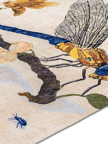 Dragonfly Luxury Handmade Rug