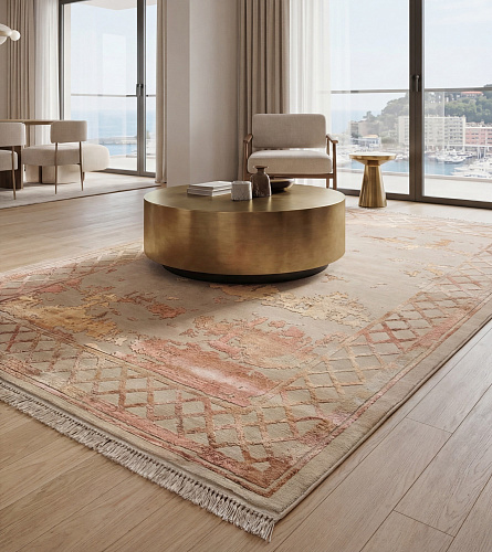 Clay Patina Handcrafted Rug