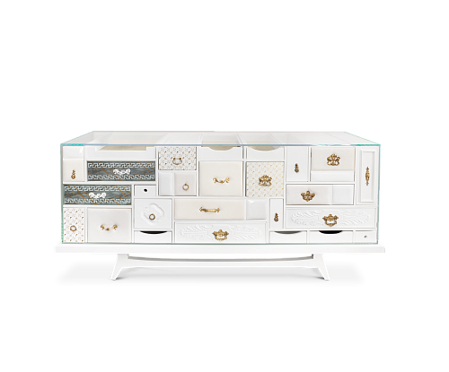 Miro White Sideboard