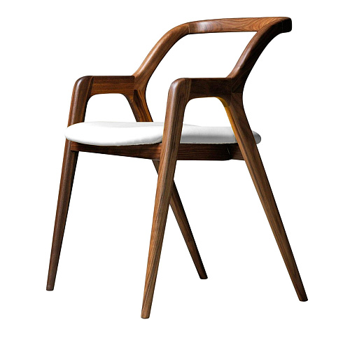 In Breve Natural Solid Walnut Chair
